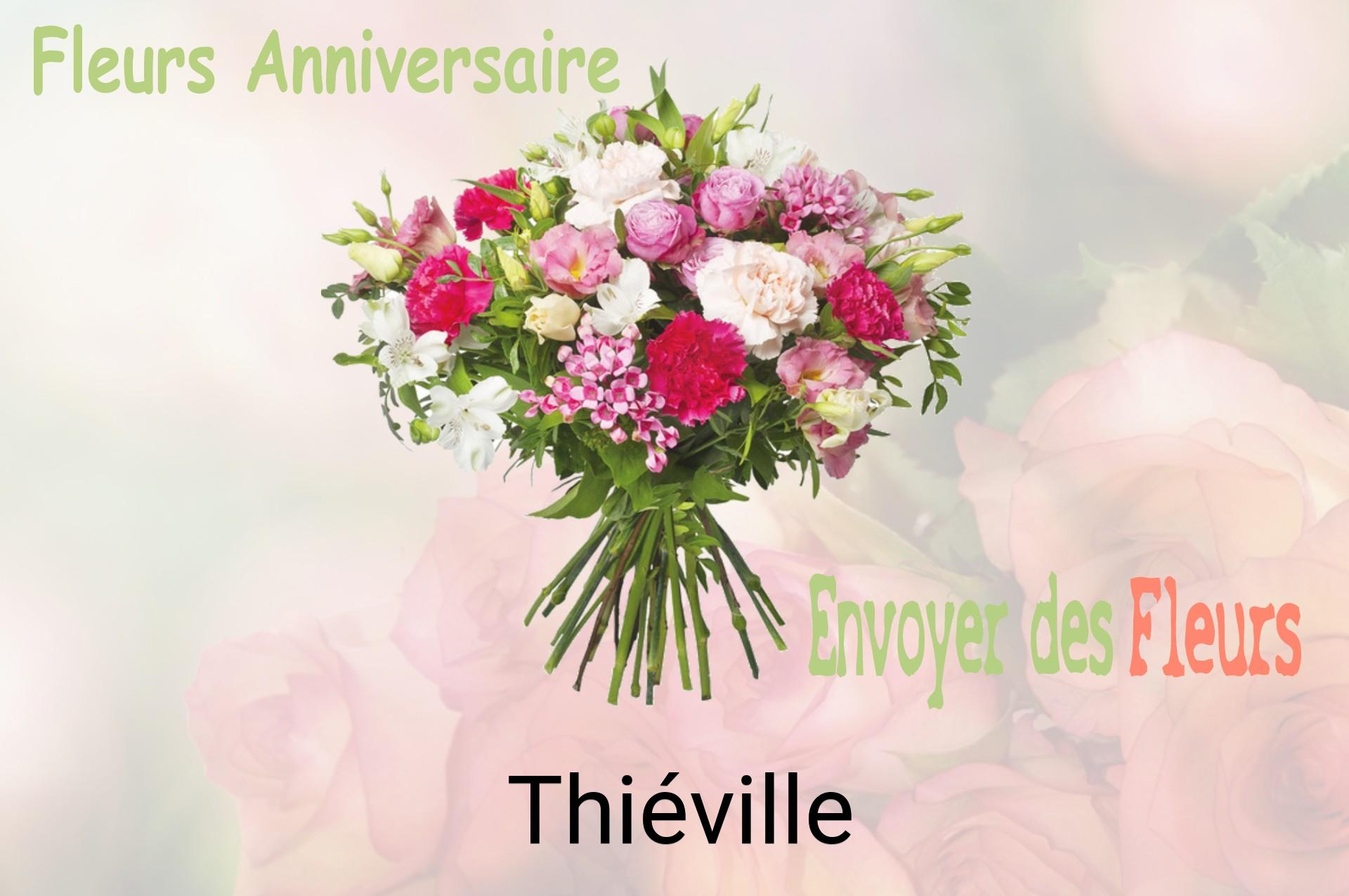 Bouquet de fleurs d’anniversaire livré à Thiéville